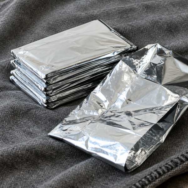 Emergency mylar blankets (4-pack)